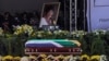 Akwatin gawar Winnie Mandela lullube da tutar Afirka ta Kudu