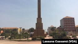 Praça Heróis Nacionais em Bissau