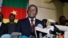 L'opposant Maurice Kamto, président du Mouvement de la Renaissance au siège de son parti à Yaoundé, au Cameroun, le 8 octobre 2018.