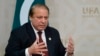 FILE - Pakistani Prime Minister Nawaz Sharif. Sharif, Afghan Chief Executive Abdullah Abdullah and the heads of Kyrgyzstan and Tajikistan attended the launching ceremony in the Tajik capital of Dushanbe.