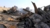 This image made from video shows a radar site after a U.S. airstrike in Hodeida,Yemen on Oct. 13, 2016. 