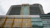 This shows the exterior of Maha Bhumibol Rachanusorn 88th Birthday Anniversary Building at premises of police general hospital in Bangkok, Thailand, Aug. 23, 2023. Thailand's former Prime Minister Thaksin Shinawatra was transferred out of prison to the hospital early Wednesday, 