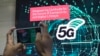 A publicized trail event of 5G wireless network in Phnom Penh on July 08, 2019. (Aun Chhengpor/VOA Khmer)