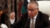 Libyan Prime Minister Ali Zeidan gives a press conference on November 10, 2013 in Tripoli. (AFP/FILE) 