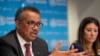 Director-General of World Health Organization (WHO) Tedros Adhanom Ghebreyesus attends a news conference on the outbreak of the coronavirus disease (COVID-19) in Geneva, Switzerland, March 16, 2020. (Christopher Black/WHO/Handout)