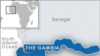 Map of Gambia