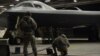 Airmen from the 509th Bomb Wing at Whiteman Air Force Base, Missouri prepare B-2 Spirit stealth bombers for operations near Sirte, Libya.