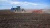 Central Illinois corn and soybean farmer cultivates field in preparation for spring planting, Waverly, Ill., April 4, 2013.