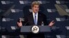 Secretary of State John Kerry speaks to the Women's Foreign Policy Group in Washington, Nov. 29, 2016.