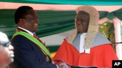 Chief Justice Luke Malaba Congratulates Mnangagwa Zimbabwe elections