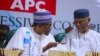 Shugaba Buhari A Taron Shugabannin Jam’iyyar APC Inda Ya Bayyana Niyyarsa ta Sake Neman Wa'adin Shugabanci