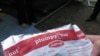 A pack of Plumpy'nut, a peanut-based "ready to use therapeutic food" used by humanitarian aid agencies to treat severe malnutrition in emergency situations and third-world countries