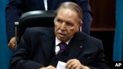 Shugaban Algeria, Abdelaziz Bouteflika a shekarar 2017