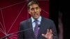 FILE - U.S. Agency for International Development (USAID) Administrator Rajiv Shah speaks during the conference in New York, April 3, 2014. 