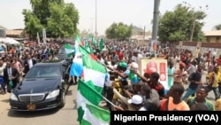 Lokacin da gangamin yakin neman zaben shugaba Muhammadu Buhari ya isa Bauchi