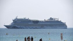 VOA Asia - Cruise ship quarantine frustrates passengers