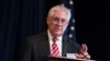 FILE - ExxonMobil CEO Rex Tillerson delivers remarks on the release of a report by the National Petroleum Council on oil drilling in the Arctic, March 27, 2015, in Washington.