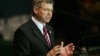 Kjell Magne Bondevik addresses the 2005 World Summit during the 60th General Assembly of the United Nations in New York, September 16, 2005.