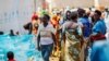 FILE - Burundian refugees arrive at Gashora reception center in Rwanda, April 28, 2015. Sixty-six refugees from Sudan, Somalia and Eritrea were freed in Libya and flown to Rwanda, Sept. 27, 2019, eventually traveling to the Gashora site.