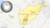 Map showing Helmand province, Afghanistan