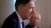 British Foreign Secretary Phillip Hammond, left speaks during a joint news conference with Pakistan Foreign Affairs Adviser Sartaj Aziz at the Foreign Ministry in Islamabad, Pakistan, March 8, 2016.