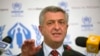 FILE - Filippo Grandi, the United Nations High Commissioner for Refugees, UNHCR.
