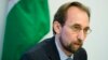 FILE - U.N. High Commissioner for Human Rights Zeid Ra'ad al-Hussein.