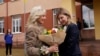 U.S. first lady Jill Biden meets with Olena Zelenska, wife of Ukraine's President Volodymyr Zelenskiy, in Uzhhorod