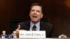 FILE - FBI Director James Comey testifies on Capitol Hill in Washington, May 3, 2017, before the Senate Judiciary Committee hearing: "Oversight of the Federal Bureau of Investigation." 