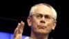 European Council President Herman Van Rompuy holds a news conference at the end of a European Union leaders summit in Brussels March 2, 2012 . 