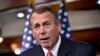 House Speaker John Boehner vehemently rebukes conservative groups who oppose the pending bipartisan budget compromise, Dec. 12, 2013.